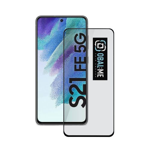 Obal:Me 5D Tvrzené Sklo pre Samsung Galaxy S21 FE 5G Black