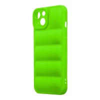 OBAL:ME Puffy Kryt pre Apple iPhone 13 Green