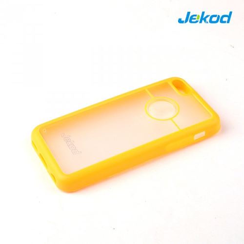JEKOD Double Color TPU Case Yellow pre Apple iPhone 5C