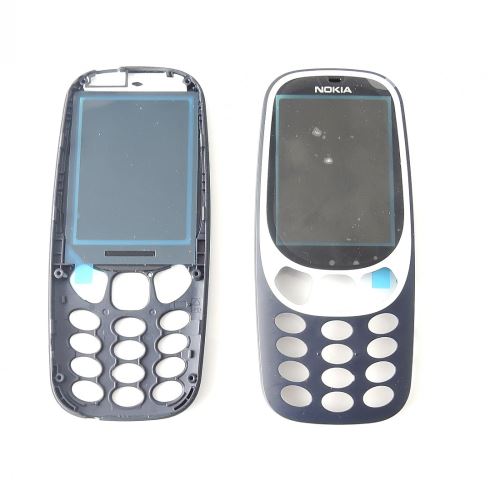 Nokia 3310 predný kryt modrý