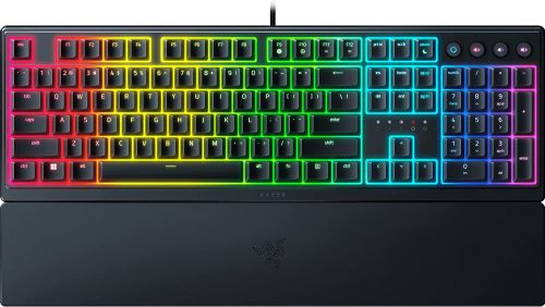 Razer Ornata V3/Drôtová USB/US-Layout/Čierna