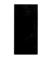 LCD displej + dotyk + predný kryt Samsung S918 Galaxy S23 Ultra Phantom Black (Service Pack)