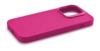 CellularLine SENSATION Plus ochranný silikónový kryt pre Apple iPhone 15, ružový
