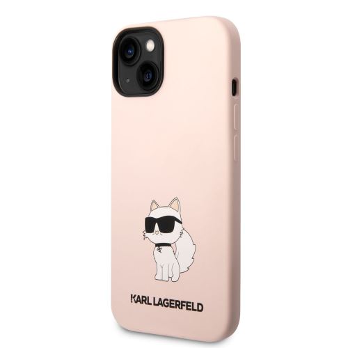 Karl Lagerfeld Liquid Silicone Choupette NFT Zadní Kryt pro iPhone 14 Plus
