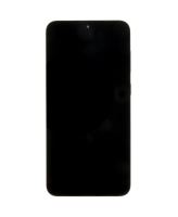 LCD displej + dotyk + predný kryt Samsung S916 Galaxy S23+ Black (Service Pack)