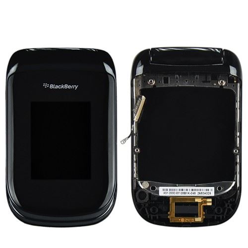 Blackberry 9670 kompletný kryt + LCD čierny