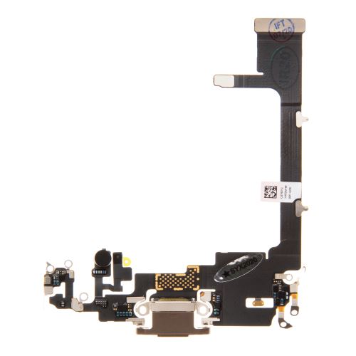 Apple iPhone 11 Pro Flex Kabel vr. nabíjacieho konektora Gold