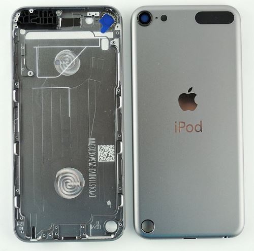 iPod Touch 5 zadný kryt šedý