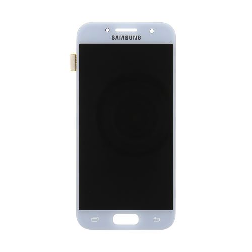 LCD displej + dotyk Samsung A320 Galaxy A3 2017 Silver Blue (Service Pack)