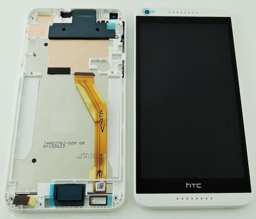 LCD displej + dotyk + predný kryt HTC Desire 816 White